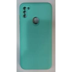Capa Capinha Silicone Aveludada Premium Galaxy a11 tela 6.4 - sem, ver