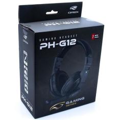 Fone com Microfone Game PH-G12BK C3 TECH - C3TECH