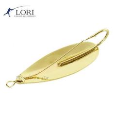Isca Artificial Lori Colher 1/8 Anti Enrosco - 4,5cm 6,5g, Ouro