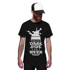 Camiseta Star Wars Dark Sider of Beer Lado Escuro da Cerveja - Di Nuev