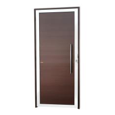 Porta Lambril Com Puxador Super 25 210cm X 90cm Brimak Mix Corten