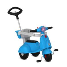 Triciclo Banderetta Passeio & Pedal (Azul) Bandeirante