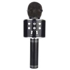 Microfone Karaokê Infantil Com Bluetooth Preto - Toyng