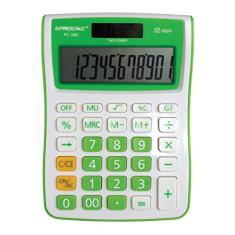 Calculadora de Mesa Procalc PC100-GN 12 Digitos Verde