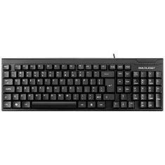 Teclado Usb Slim - Multilaser, Preto