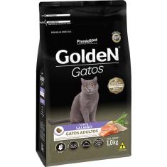 Ração Seca PremieR Pet Golden Gatos Adultos Salmão - 1 Kg