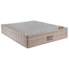 Conjunto Box Casal Queen Size Colchão Airtech Molas Ensacadas Spring Base Material Sintético Ortobom