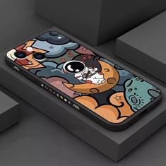 Capa para samsung s23 ultra s22 plus s21 fe espaço astronauta capa de telefone para galaxy a14 a34 a54 a13 a33 a53 a32 a52 casos, 1, para nota 20