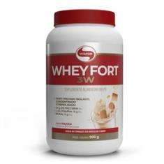 Whey fort 3W Vitafor 900g - Sabor Paçoca