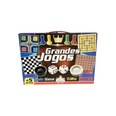 Jogo De Tabuleiro Grandes Jogos 4 Em 1 Big Star - 156-Gj