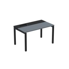 Mesa Plataforma Para Coworking 110x792 Psc110 Grafito-preto