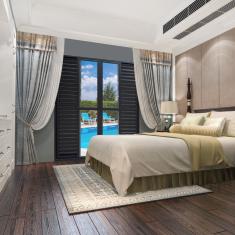 Porta Balcão 6 Folhas Alumínio 2,10 X 2,00 Com Fechadura Hale Esquadrias