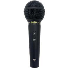 Microfone Profissional Leson Sm58 P4 Bk Preto Fosco