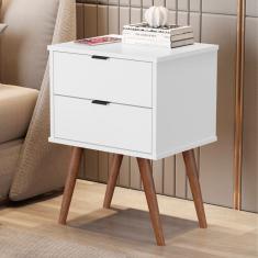 Mesa de Cabeceira 2 Gaveta JB 1818 JB M?veis