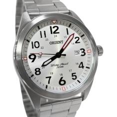 Relógio Orient Analógico Masculino Prateado MBSS1396 S2SX