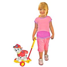 Boneco Patrulha Canina De Empurrar Marshall Paw Patrol 2451 - Líder