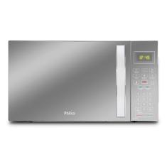Micro-ondas Philco 28 Litros Com Função Tira Odor Com Porta Espelhada Branco PMO28EB - 127V