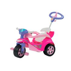 Triciclo Carrinho De Passeio Baby Trike Evolution Menina Biemme