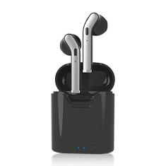 Fones de ouvido sem fio TWS BT5.0 Som Hi-Fi Fone de ouvido estéreo sem fio verdadeiro Redução de ruído com microfone HD duplo Estojo de carregamento de 350 mAh Double the comfort