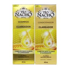 Kit Shampoo E Condicionador Clareador 415ml - Tío Nacho