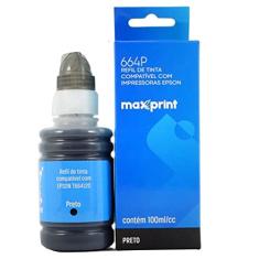 Refil de tinta Maxprint Compatível Epson T664120/T673120 No.664P/673P Preto