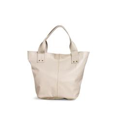 Bolsa Feminina Saco Couro Ombro Botões Estilo Clássica