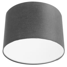Lustre Plafon Cupula Dome 30x20cm Magnífico Preto