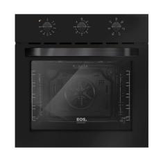 Forno Elétrico de Embutir Eos 72 Litros Convection Porta de Vidro All Black Efe72epm 220v