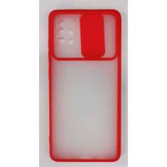 Capa Capinha Protege Camera Galaxy a51 Premium - sem, vermelho