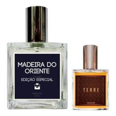 Perfume Masculino Madeira Do Oriente 100Ml + Terre 30Ml - Essência Do 