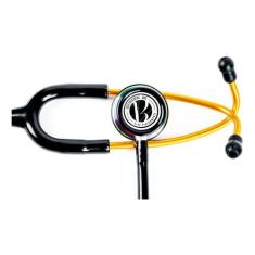 Estetoscópio Duplo Inox Profissional Adulto E Infantil Bic,  Golden Bl