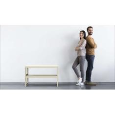 Estante Quadra com 2 Prateleiras Fendi - Organize