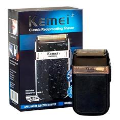 Barbeador Shaver Kemei KM-2024, Máquina Profissional Bivolt para Barba