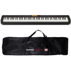 Piano Digital Casio CDP-S360 Preto - 88 Teclas + Capa