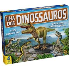 Jogo De Tabuleiro Ilha Dos Dinossauros 4274 Grow