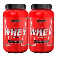 Combo 2 Nutri Whey Isolado Concentrado Protein - Integralmedica-Unissex