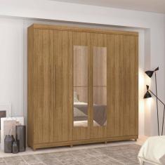 Roupeiro 6 Portas Com Espelho Bentley