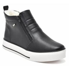 Tênis Casual Cano Alto Via Marte Pelo-Feminino