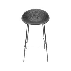 Banqueta Jardim e Varanda Alta 97cm Drops Preta