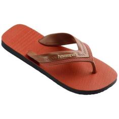 Chinelo Havaianas Hybrid City Fc 4146054, Laranja, 37