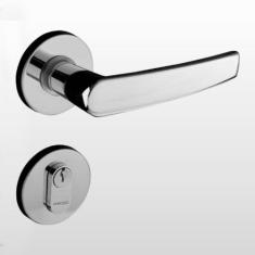 Fechadura externa zamac concept roseta 401 cromada pado