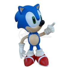 Boneco Action Figure Sonic Articulado 23cm