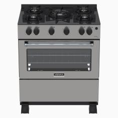 Fogão Profissional Venax Gaudi Line 5 Bocas Em Aço Inox a Gás 30317