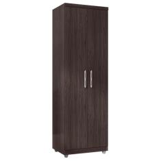 Armário Multiuso 02 Portas Sabrina Castanho/Avelã - AJL Móveis