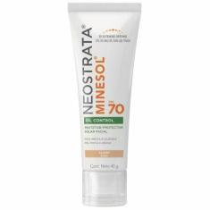 Protetor Solar Facial Neostrata Minesol Oil Control FPS 70, Pele clara