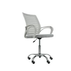 Cadeira De Escritório Secretaria Diretor, Roma Ergonômica, Branca