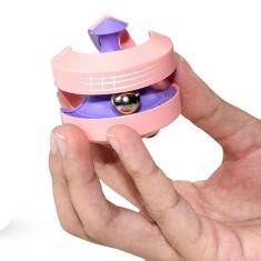 Bead Orbit Ball Cube Fidget Toy Bola Orbital De Gude Gira Spinner Cubo Labirinto Infinito 3D