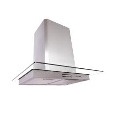 Coifa Ilha Vidro Reto 75cm 220v Nardelli Inox