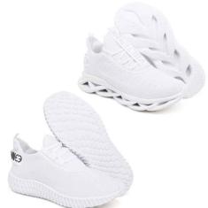 Tênis Esportivo Confortavel Evoltenn Easy Solado 4D - 2 Pares-Feminino