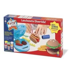 Massinha De Modelar - Diver Massa Lanchonete Divertida - Divertoys